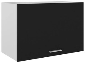 Mobile Pensile Nero 60x31x40 Cm İn Legno Multistrato /