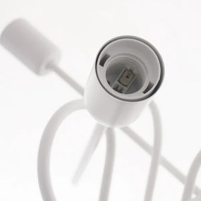 Lampadario a soffitto per bambini OXFORD 3xE27/15W/230V bianco