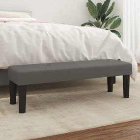 Panca Grigia 100x30x30 Cm İn Similpelle /