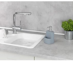 WENKO 3620116100 - Dispenser di sapone FESTIVAL 10x18 cm grigio