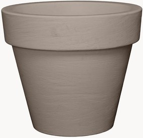 Portavaso da esterno Bordato Liscio, alt. 46 cm