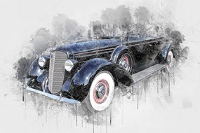 Carta da parati – Auto storica