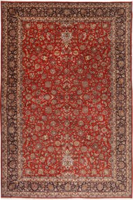 Sarouk Tappeto 590x400 (Iran) Annodato A Mano