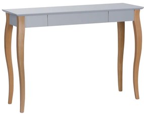Scrivania grigio scuro Lillo, lunghezza 105 cm - Ragaba