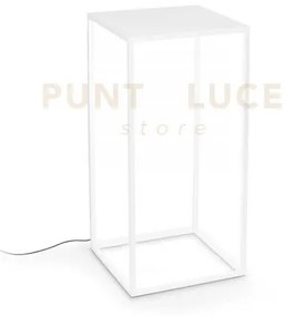 Ipotesi lampada tavolino bianco led 3000k 16w  1700 lm 35x73cm