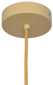 Lampadario a sospensione con filo ALBA 1xE27/15W/230V diametro 40 cm marrone