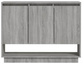 Credenza grigio sonoma 97x31x75 cm in truciolato