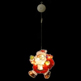 Aigostar - Decorazione natalizia LED LED/3xAAA Santa 45cm
