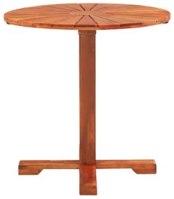 Tavolo da Bistrot 70x70 cm in Legno Massello di Acacia