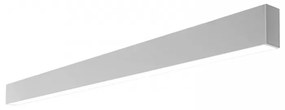 Plafoniera Lineare da soffitto in Alluminio per Striscia LED 1 e 2 metri Selezionare la lunghezza 2 Metri