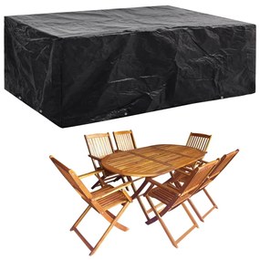 Copertura Per Mobili Da Giardino Con 8 Occhielli 242x162x100 Cm /
