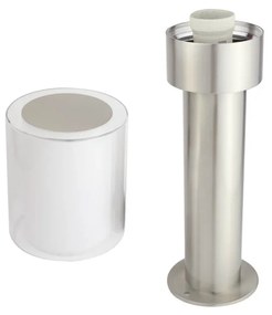 Paletto da Giardino 40cm di Design in acciaio INOX IK06 IP54 base E27