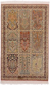 Cashmere Silk Tappeto orientale 150 x 90 (Indian) Annodato A Mano