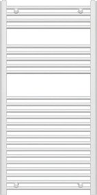 Novaservis - Scaldasalviette a scala per bagno 644W/230V 120x60 cm bianco dritto