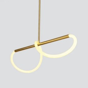 Lampadario LED a cavo SUPREME LED/22W/230V 100 cm oro