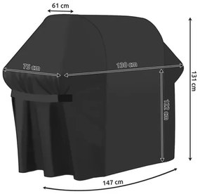 Copertura impermeabile per griglia 147 x 61 x 122 cm