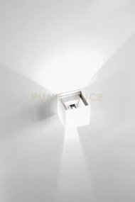Applique da esterno a led cube bianco 3000k 720lm 10w 10x10x10cm ip65