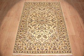 Kashan Tappeto 100 x 150 (Iran) Annodato A Mano