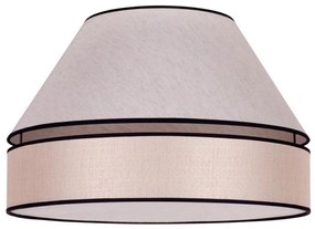 Duolla - Plafoniera AVIGNON 1xE27/15W/230V diametro 50 cm beige