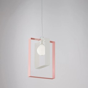 BeLight Duplo sospensione 1 luce Bianco/rosa