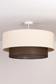 Brilagi - Plafoniera LED STILE BOHO 3xE27/15W/230V Ø 60 cm crema/marrone