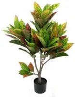 Pianta artificiale Croton 110h 97 foglie