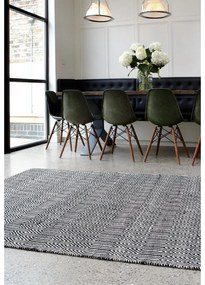 Tappeto in lana nera 160x230 cm Sloan - Asiatic Carpets
