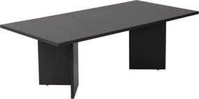 Tavolino da salotto nero opaco 60x119 cm Sabin – Kalune Design