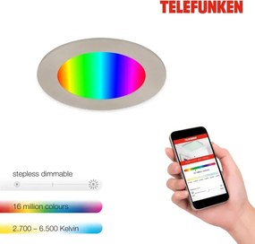 Telefunken 309302TF - LED RGBW Lampada dimmerabile LED/6W/230V IP23 Wi-Fi Tuya
