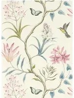 Exotische Tapete Clementine von Sanderson - Dusky Pink