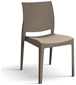 EVANGELINE - sedia moderna in polipropilene cm 46 x 54 x 80 h