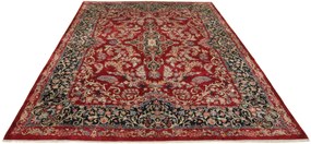 Mashad Tappeto persiano 300x390 Blu (Iran) Annodato A Mano