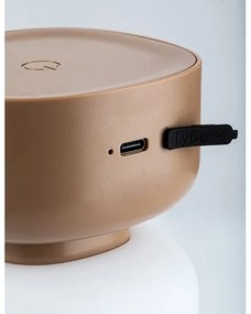 Rabalux 77143- LED Dimmerabile ricaricabile touch per esterni lampada da tavolo FUNES LED/3W/5V IP44 marrone