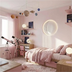 Lampada LED da incasso 175W Luna Crescente 60x60 cm in Gesso