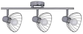 Lampadario Activejet AJE-GIZEL 3P Argentato Metallo 40 W