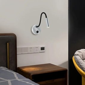 Brilagi - LED Lampada flessibile da muro MAYA LED/3W/230V 4000K argento