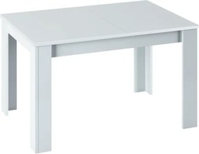 Tavolo Allungabile Da Pranzo Rettangolare 140-190x90 cm Kendra Bianco Artik Opaco