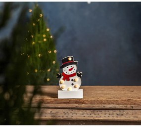 Decorazione luminosa bianca con motivo natalizio Freddy - Star Trading