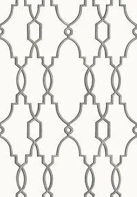 Cole & Son Carta da parati Prre - Charcoal