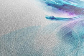 Stampa su tela – Fiore in stile futuristico