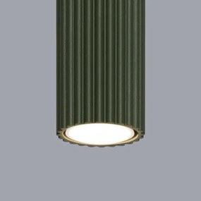 Brilagi - Faretto CRESTO 1xGU10/10W/230V 20 cm verde