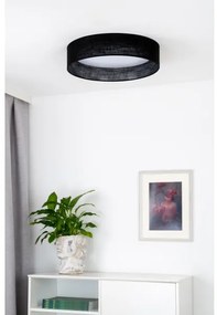 Duolla - Plafoniera LED ROLLER LED/24W/230V diametro 45 cm nero