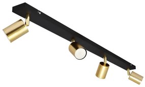 LED Faretto TUNE 4xGU10/4,8W/230V oro/nero