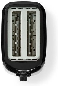Nedis KABT150EBK - Tostapane due fori 700W/230V nero