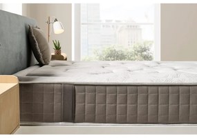 Materasso termoregolatore bifacciale in schiuma dura/media 200x200 cm HEXAFLEX GEL - Moonia