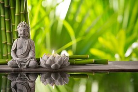 Carta da parati autoadesiva – Buddha armonioso