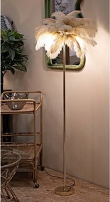 Lampada da terra color oro (altezza 160 cm) Palm - Mauro Ferretti