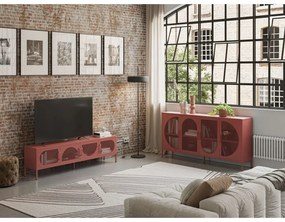 Mobile TV color mattone 180x50 cm Tayra - Marckeric