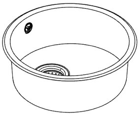 GROHE 31720SD0 - Lavello K200 440 x 440 x 180 in acciaio inox