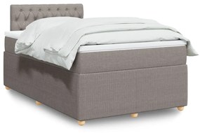 Giroletto A Molle Con Materasso Tortora 120x200 Cm İn Tessuto /
